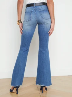 L'AGENCE Flare & Bootcut|Spring Collection|Sera Sneaker Flare Jean Laguna