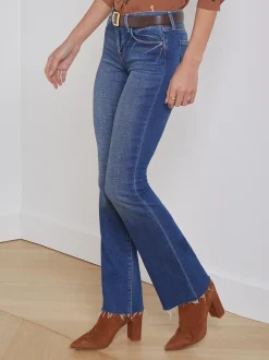 L'AGENCE Straight|Low Rise Denim|Sneeki Jean Hasting