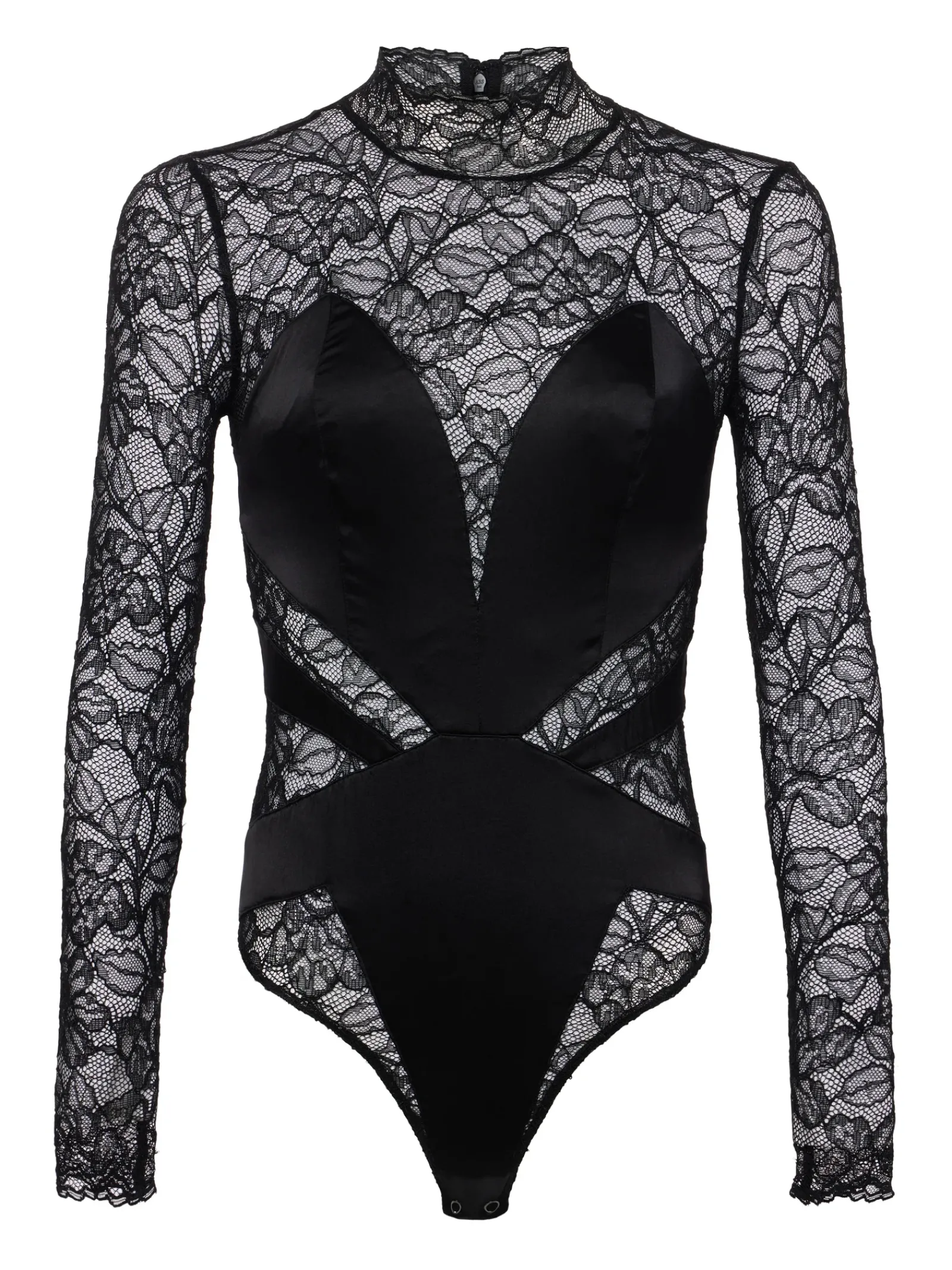 L'AGENCE All Things Black|Spring Collection|Spritz Lace Bodysuit Black