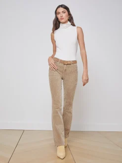L'AGENCE Pants, Shorts & Skirts|Stevie Corduroy Jean Barrel