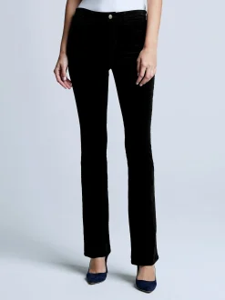 L'AGENCE All Things Black|Straight|Stevie Velvet Jean Noir