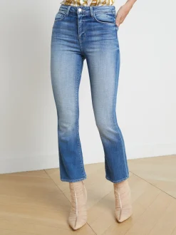 L'AGENCE Back in Stock|Resort Collection|Tati Cropped Micro Boot Jean Hayward
