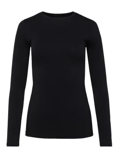 L'AGENCE Back in Stock|All Things Black|Tess Long Sleeve Tee Black