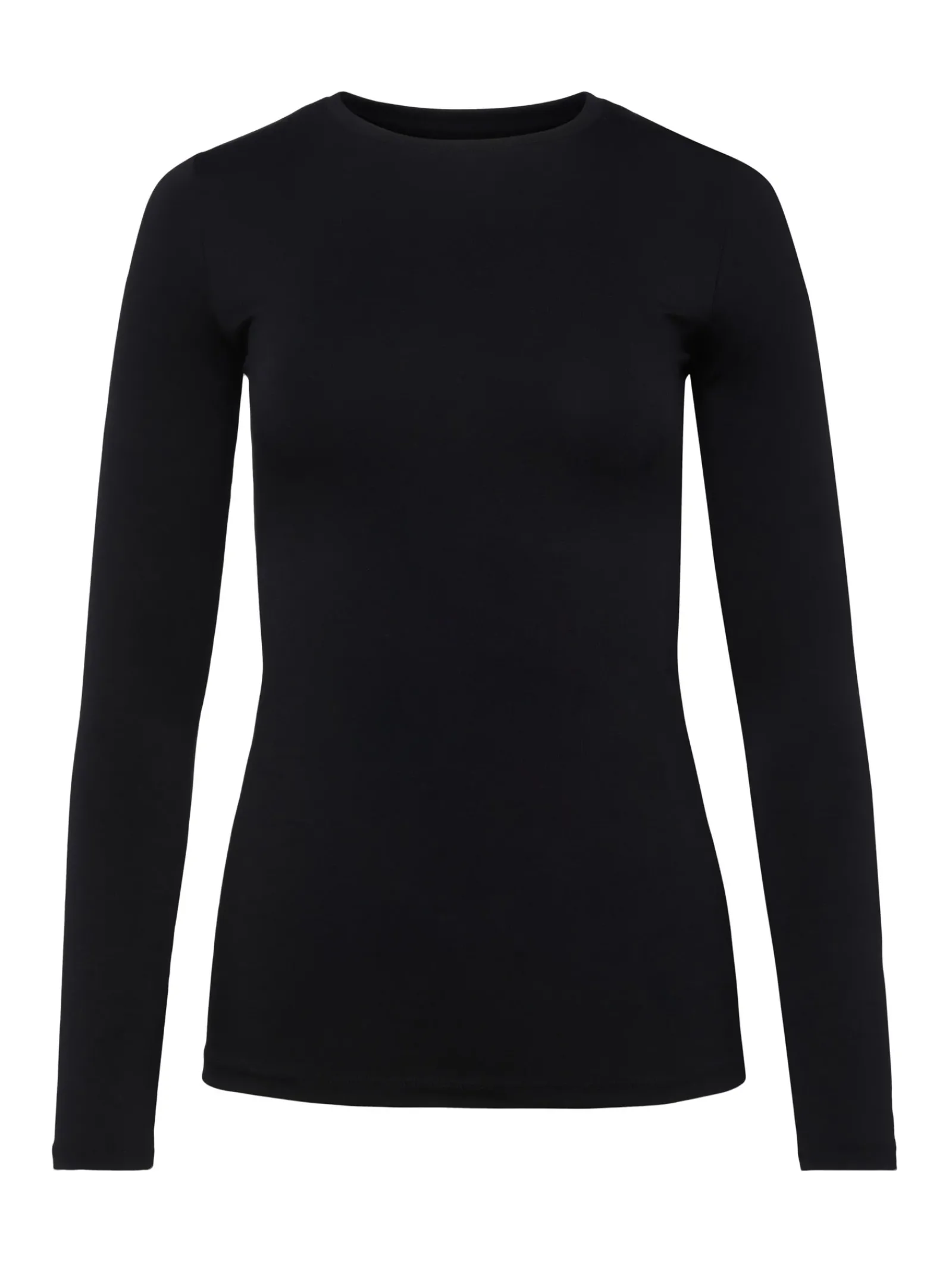 L'AGENCE Back in Stock|All Things Black|Tess Long Sleeve Tee Black