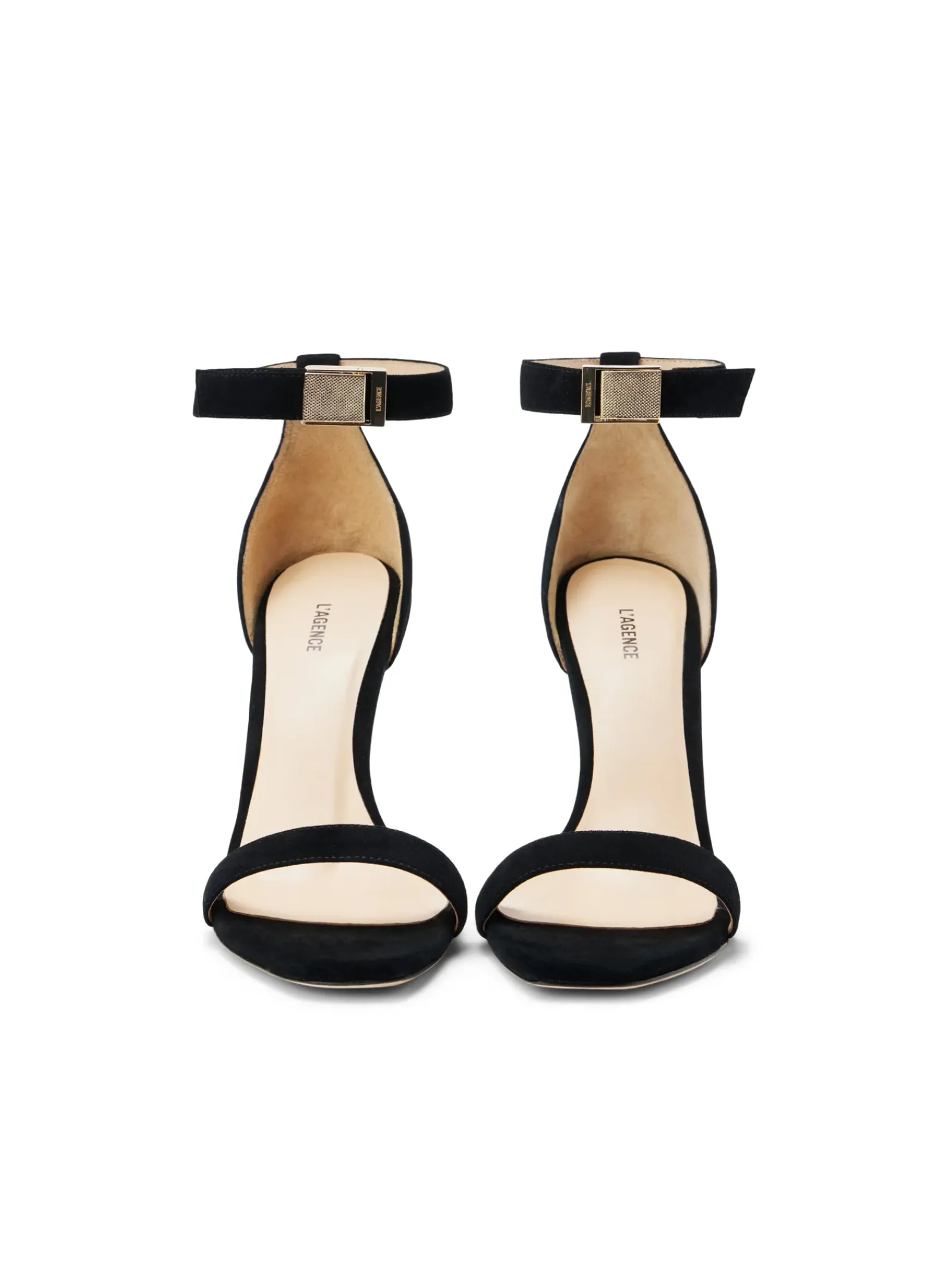 L'AGENCE Resort Collection|Sandals & Wedges|Thea Sandal Black Suede