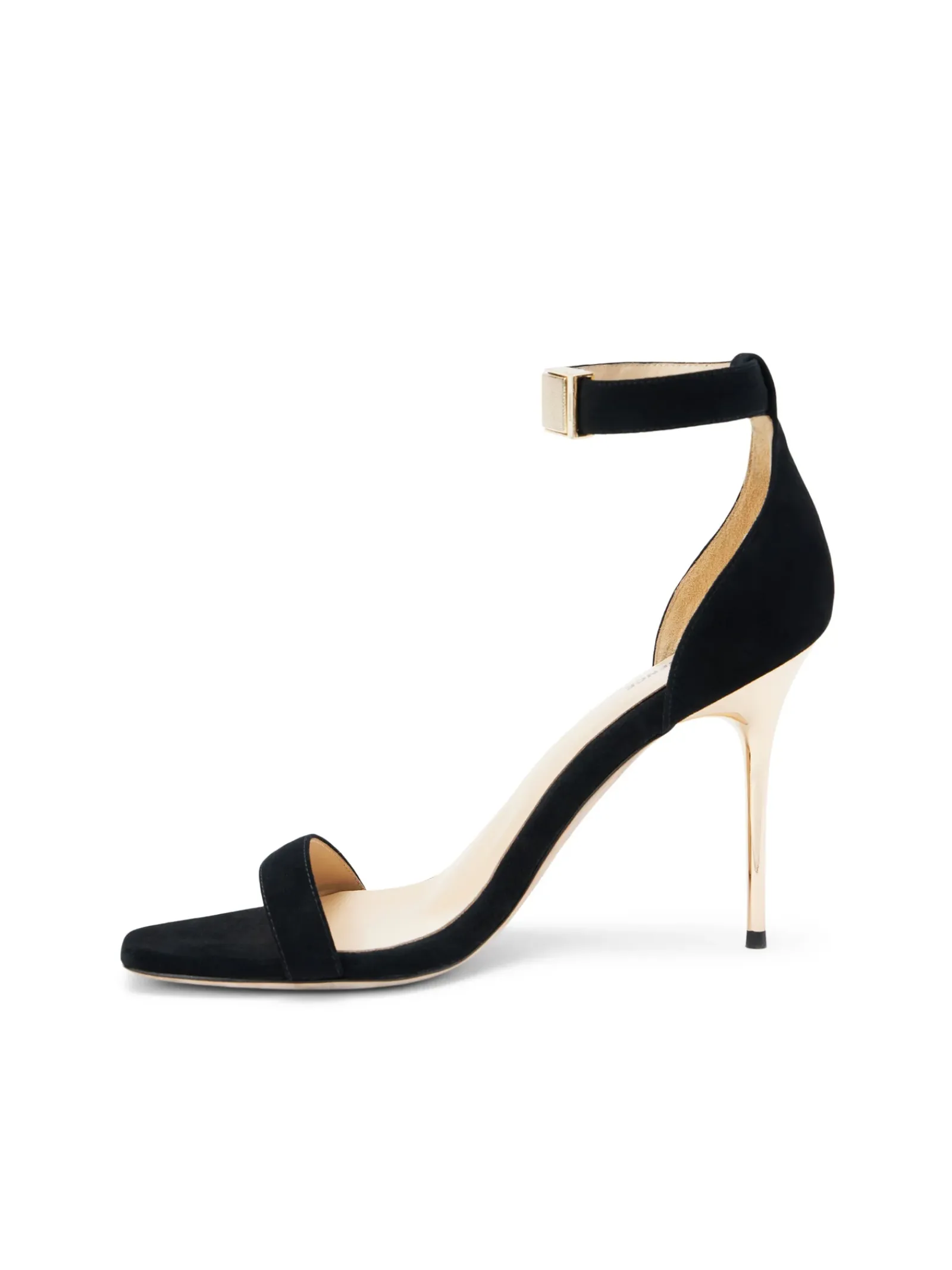 L'AGENCE Resort Collection|Sandals & Wedges|Thea Sandal Black Suede