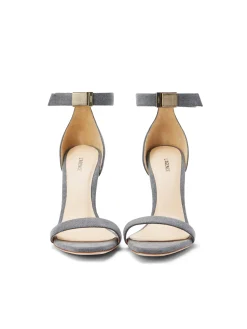 L'AGENCE Resort Collection|Sandals & Wedges|Thea Sandal Grey Denim