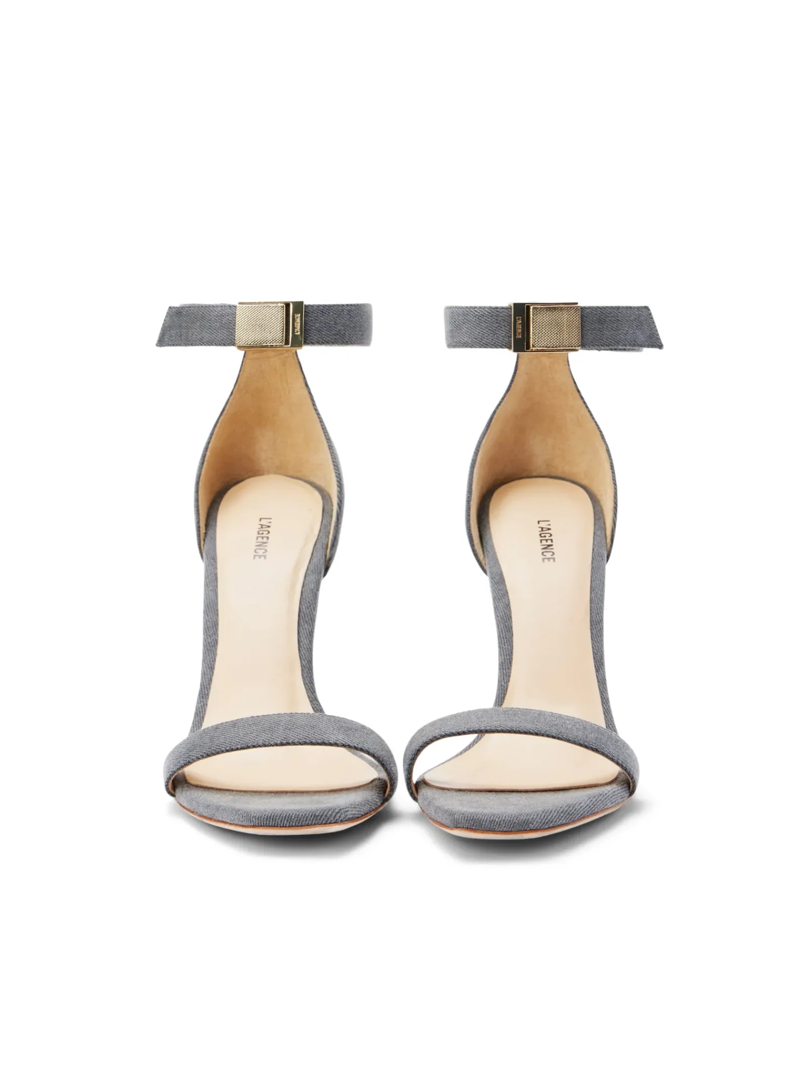 L'AGENCE Resort Collection|Sandals & Wedges|Thea Sandal Grey Denim