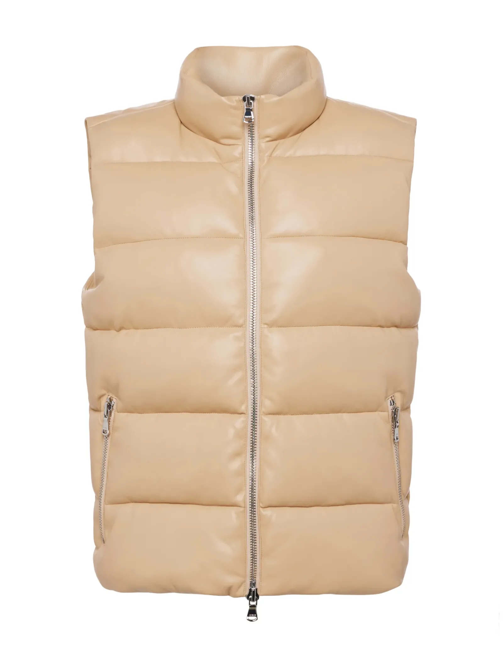 L'AGENCE Spring Collection|Blazers & Jackets|Tori Puffer Vest Almond