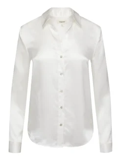 L'AGENCE Nouveau Whites|Silks|Tyler Silk Blouse Ivory