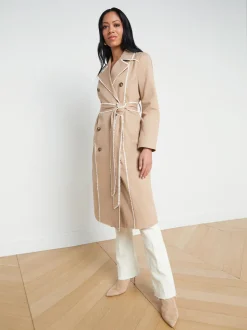 L'AGENCE Spring Collection|Best Sellers|Venus Trench Coat Almond