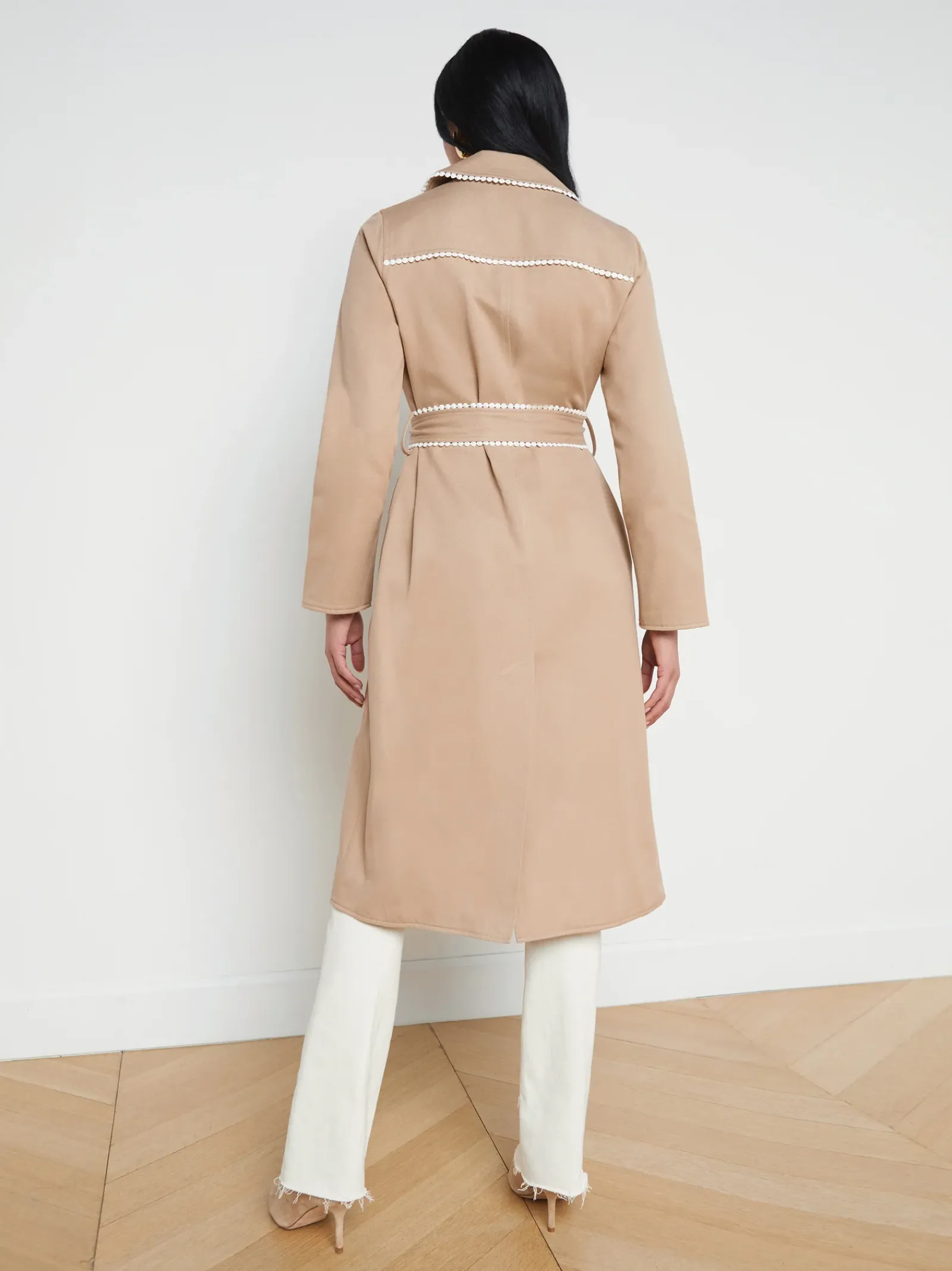 L'AGENCE Spring Collection|Best Sellers|Venus Trench Coat Almond