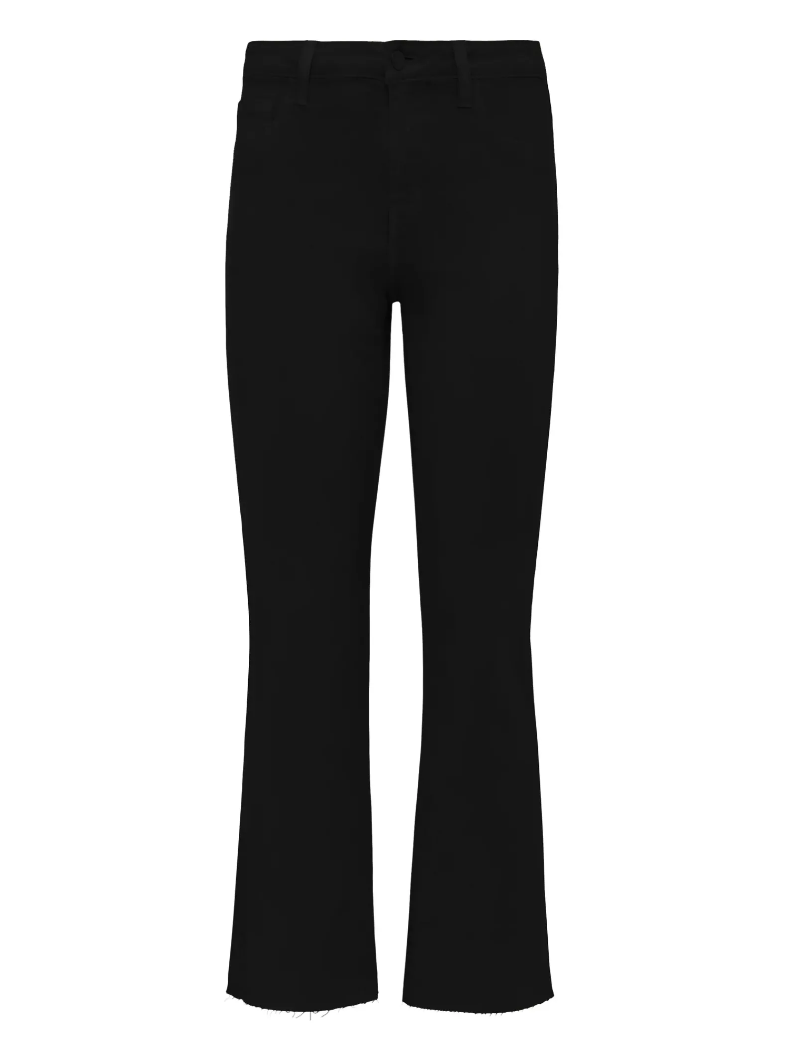 L'AGENCE All Things Black|Petite|Wanda Coated Wide-Leg Jean Noir Coated