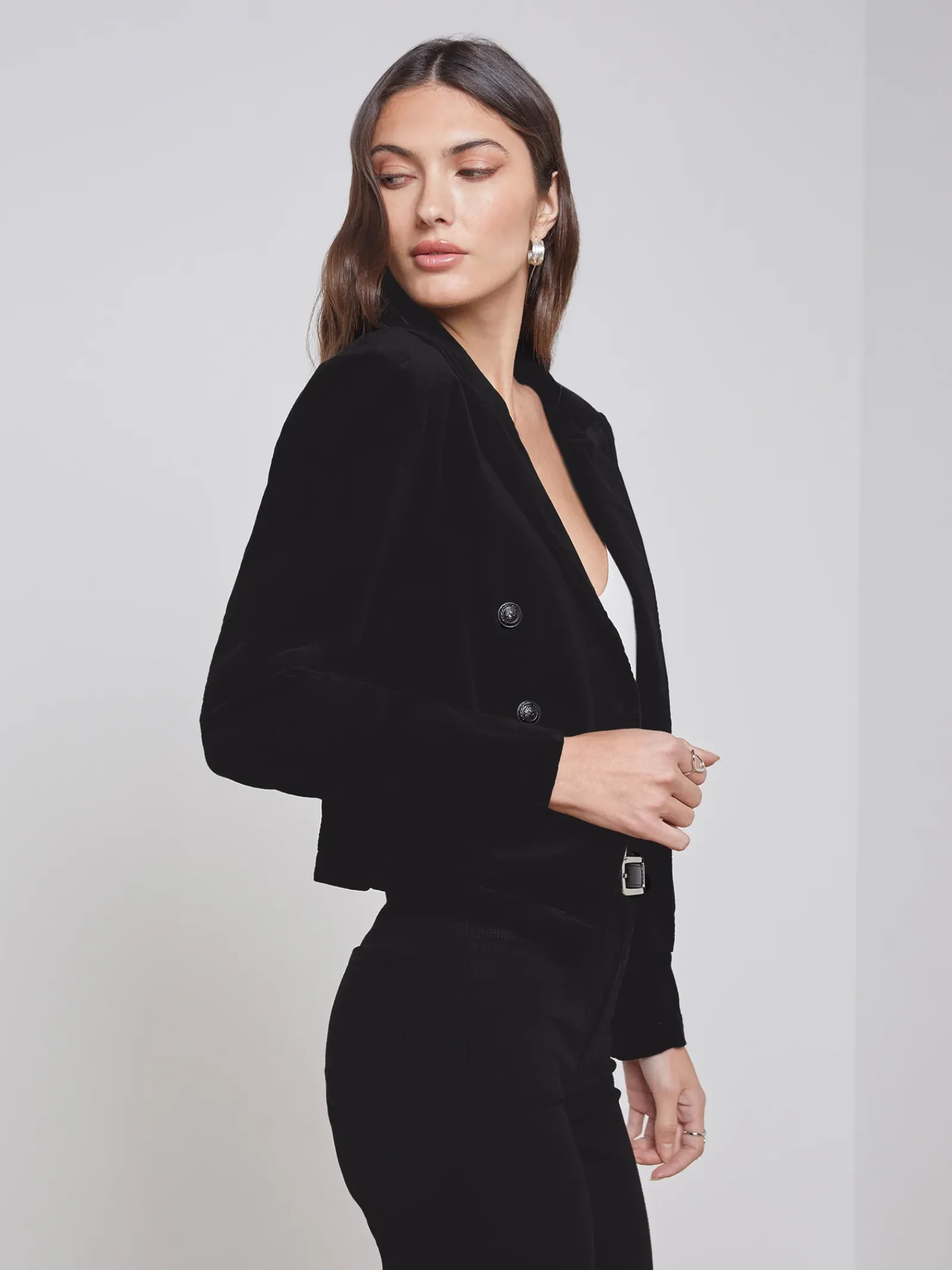 L'AGENCE All Things Black|Blazers & Jackets|Wayne Blazer Black