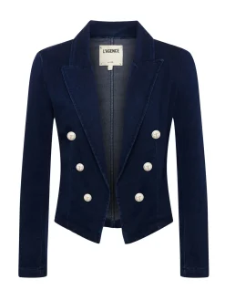 L'AGENCE Sets|Back in Stock|Wayne Denim Blazer Palomino