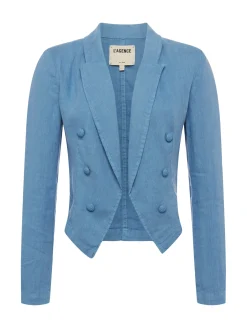 L'AGENCE Sets|Spring Collection|Wayne Linen Blazer Blue Mist