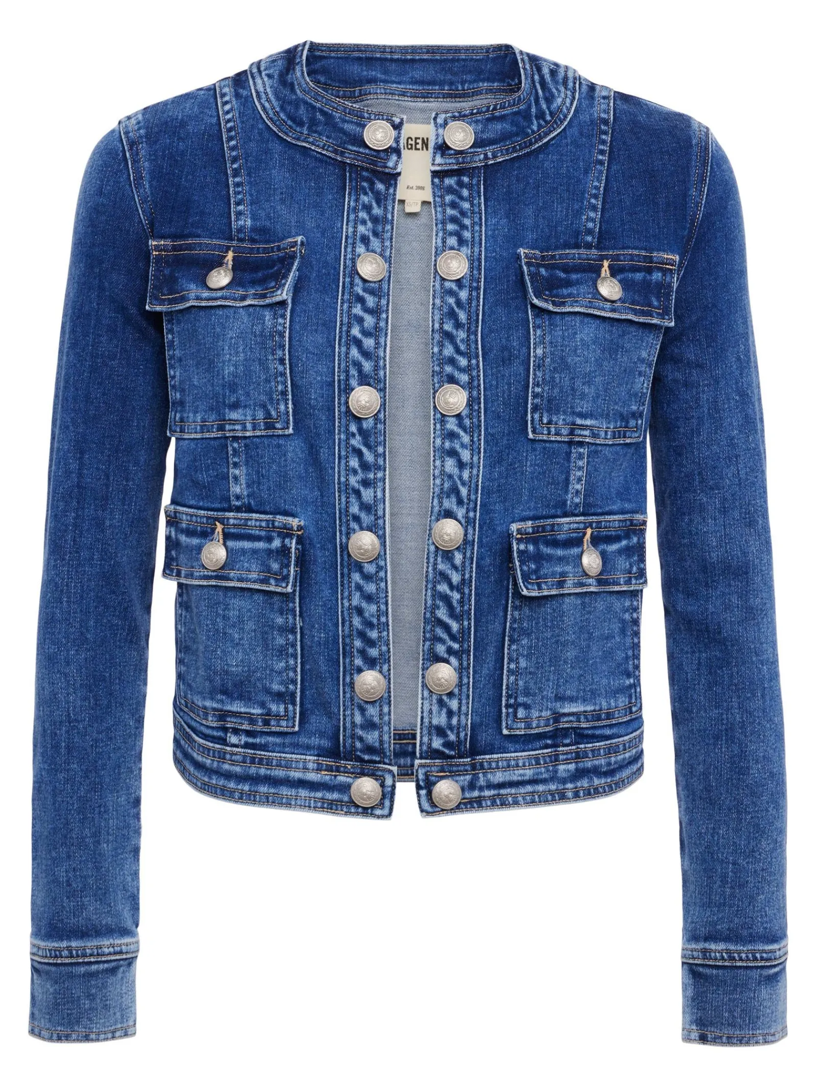 L'AGENCE Denim Jackets|Best Sellers|Yari Jacket Rhodes