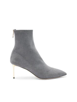 L'AGENCE Resort Collection|Heels & Pumps|Zoe Bootie Grey Denim