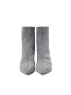 L'AGENCE Resort Collection|Heels & Pumps|Zoe Bootie Grey Denim