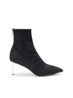 L'AGENCE Resort Collection|Heels & Pumps|Zoe Bootie Black Denim